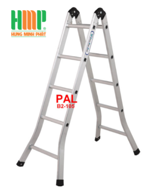 2-section extension aluminum ladder