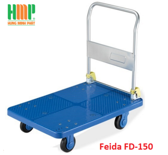 Plastic platform trolley