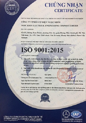 Certificates