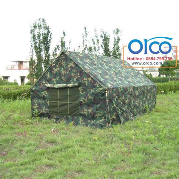Military tarpaulin tent