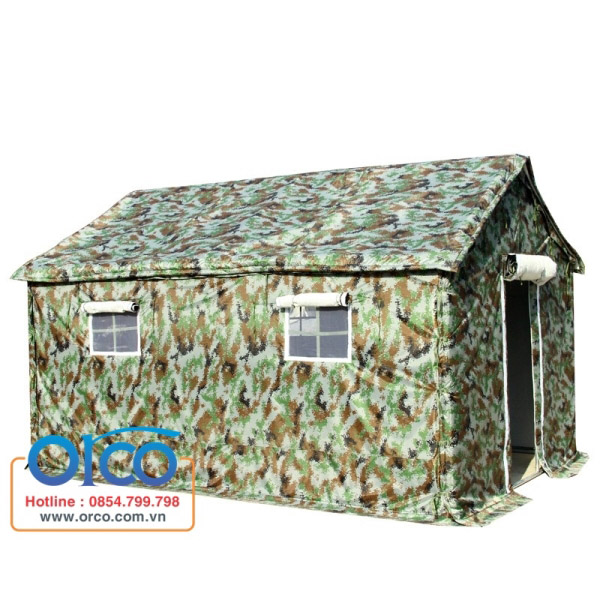 Military tarpaulin tent