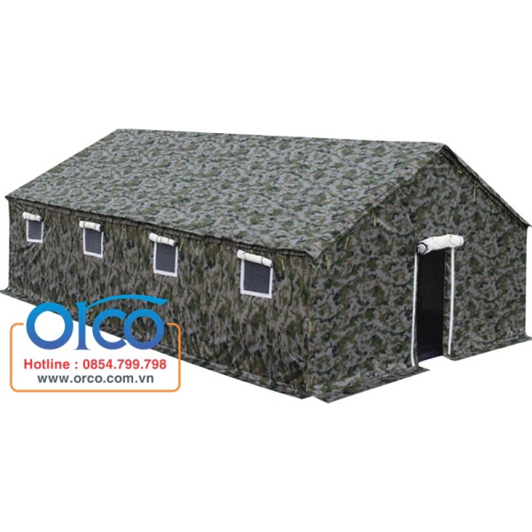 Military tarpaulin tent
