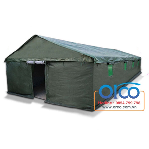 Military tarpaulin tent