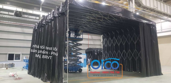 Mobile sliding canopy