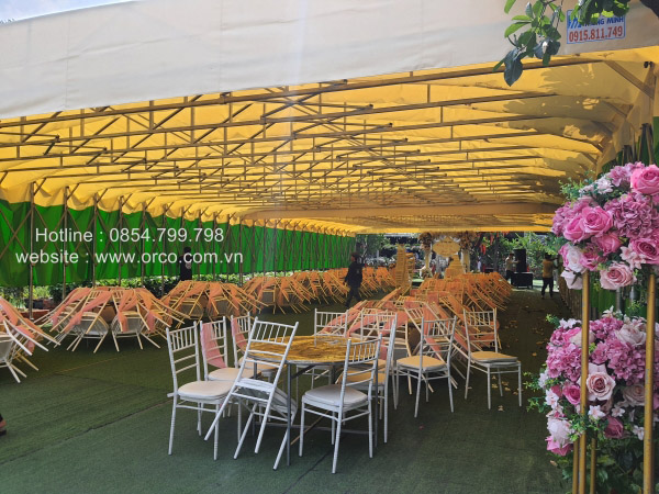 Mobile wedding canopy