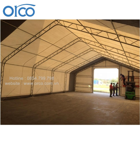 Tarpaulin warehouse