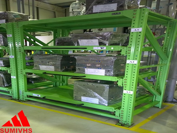 Mold storage rack
