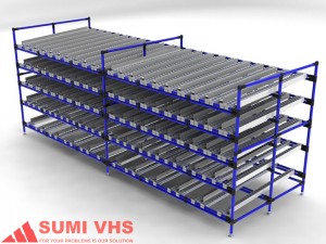 Roller shelf