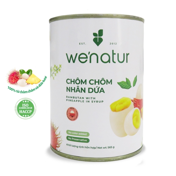 Rambutan&pineapple in syrup 565g