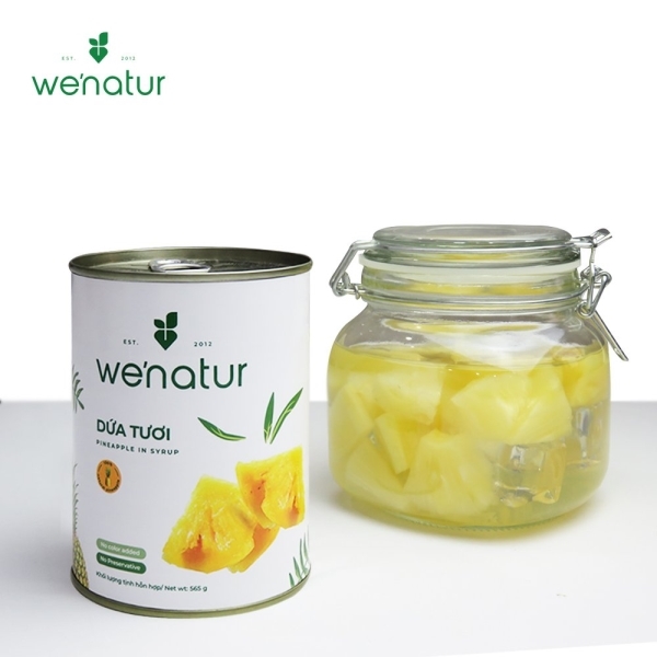 Pineapple in syrup 565g