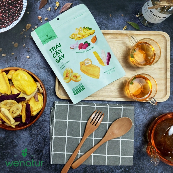 Mixed fruit chips 100g
