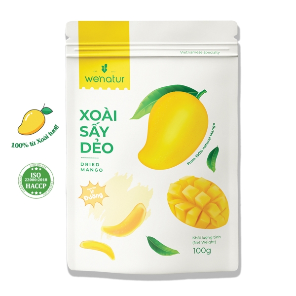 Soft dried mango 100g