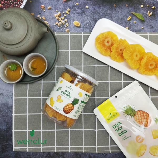we’natur soft dried pineapple