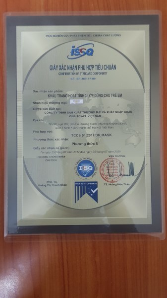 Certificates