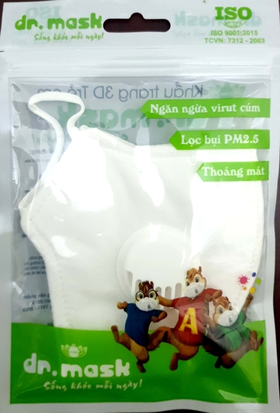 3D kid medical mask