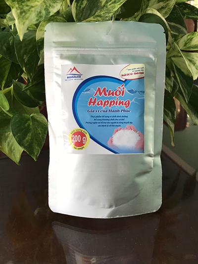 Happing salt