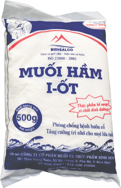 Roasted salt with Iodine (500g)