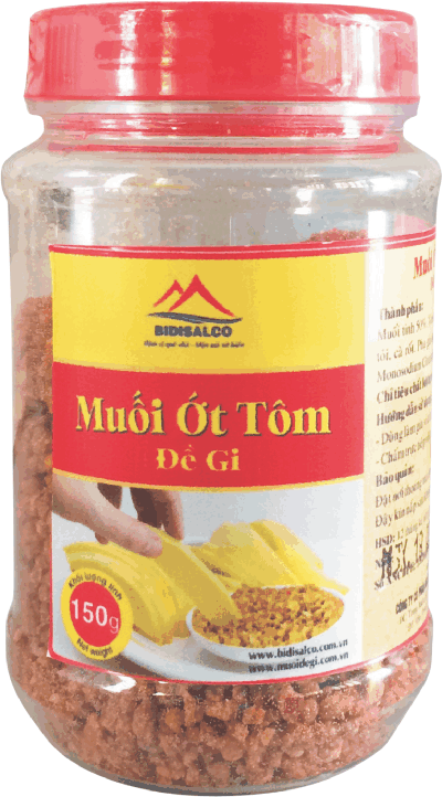 De Gi shrimp chili salt (150g)