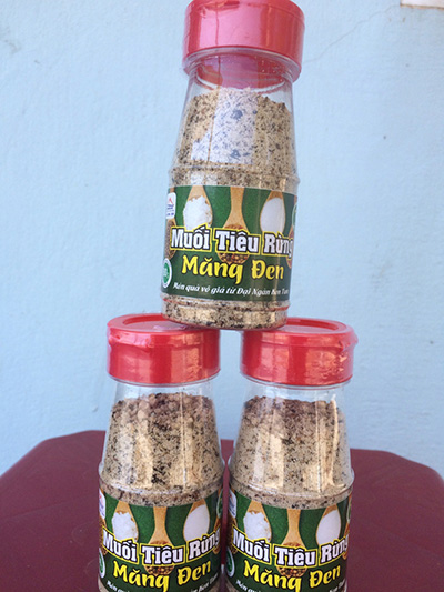 Wild pepper salt
