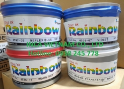 Rainbow printing ink