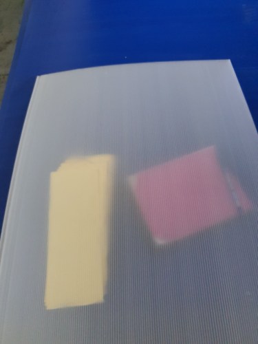 PP corrugated plastic sheet