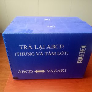 PP corrugated plastic box
