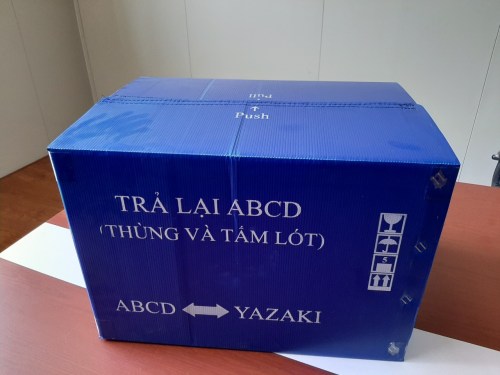 PP corrugated plastic box
