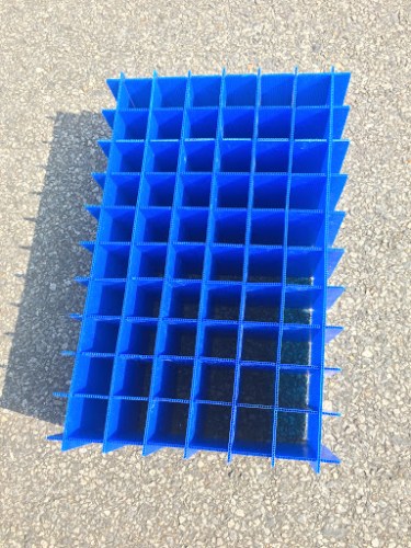 PP corrugated plastic divider