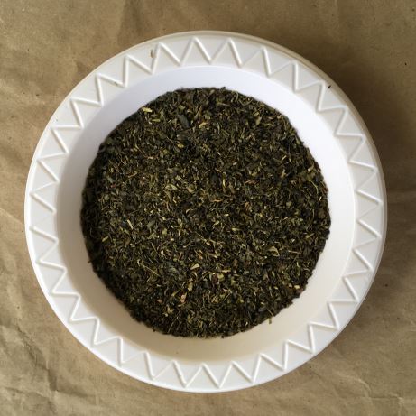 Broken green tea