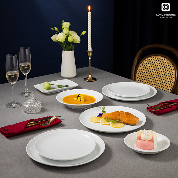 European-style dinnerware