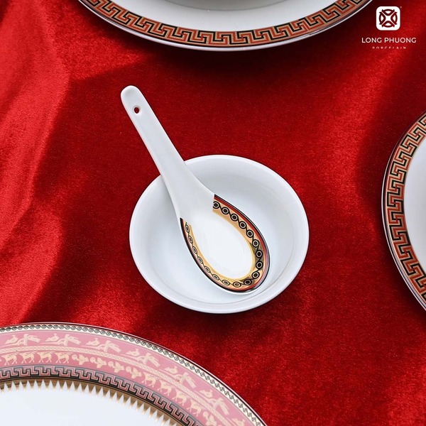 Porcelain spoon