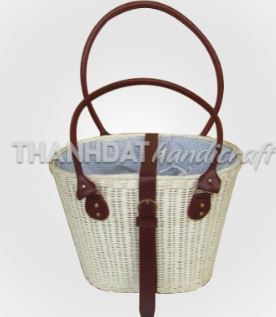 Bamboo and rattan bag