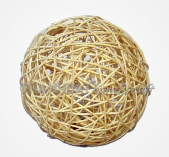 Bamboo and rattan lantern
