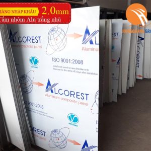 White glitter aluminum sheet