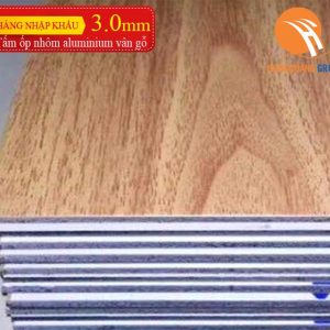 Wood grain aluminum sheet