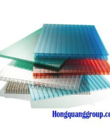 Hollow core polycarbonate sheet