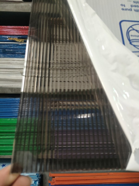 Polycarbonate roofing sheet