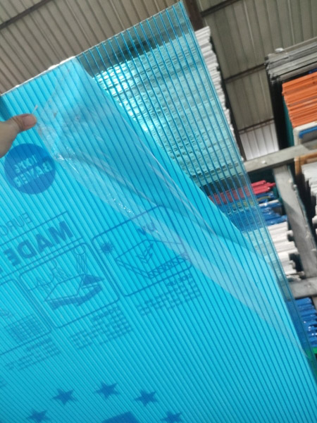 Polycarbonate roofing sheet