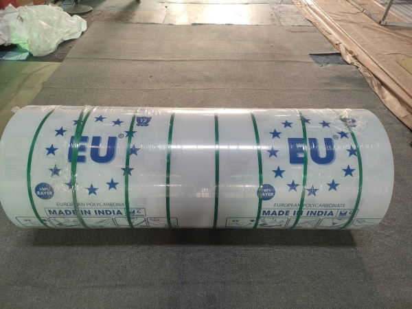 Polycarbonate roofing sheet