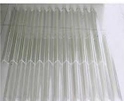 Light-transmitting roofing sheet
