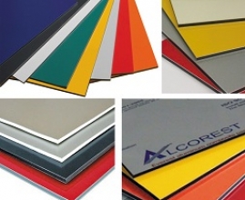 Composite aluminum panel