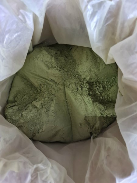 Green chiretta powder