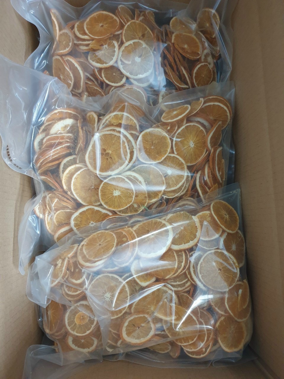Dried oranges