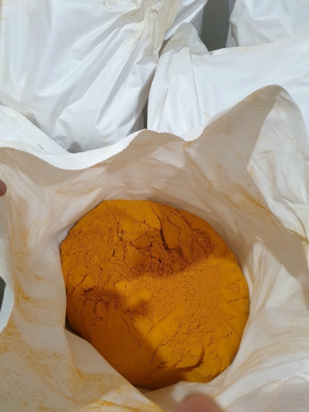 Turmeric starch