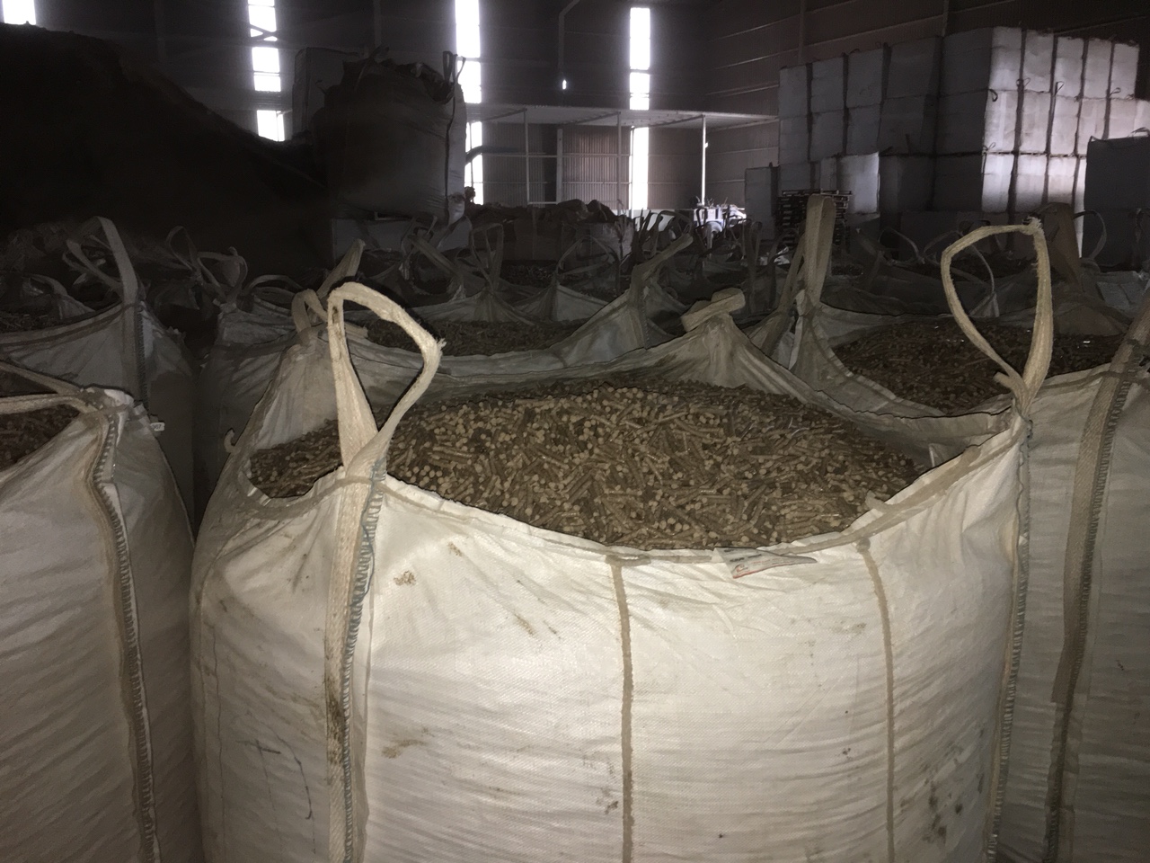 Sawdust pellets