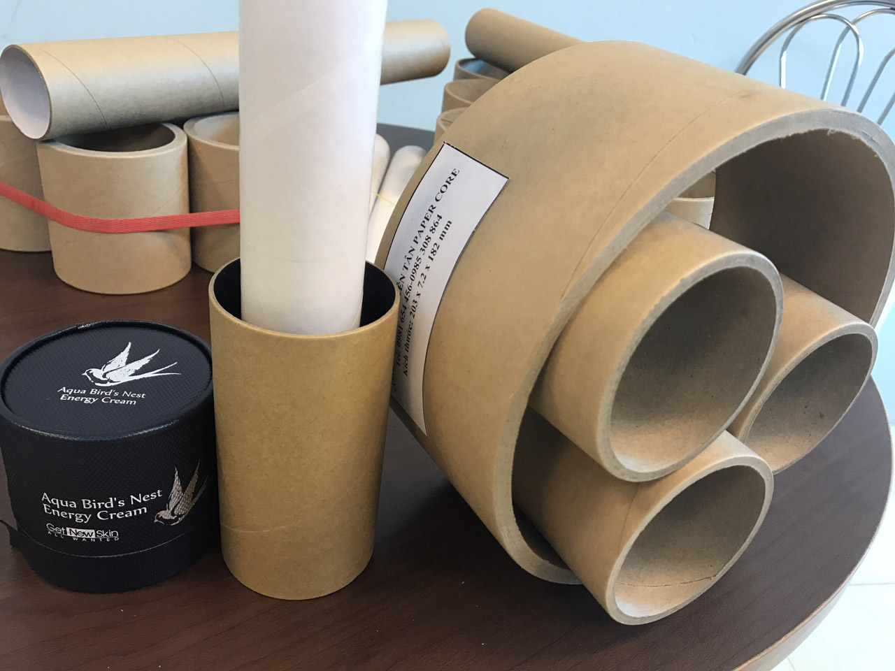 Paper cores, paper tubes
