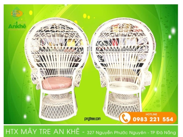 Bamboo and rattan chair