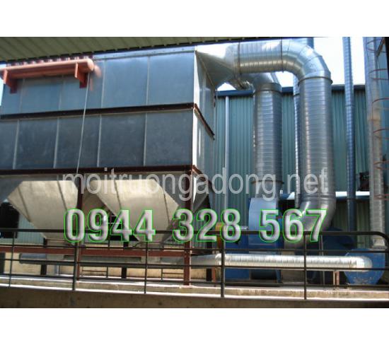 Factory dust treatment system