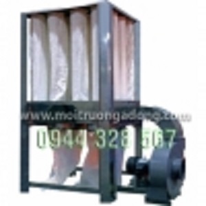 Industrial dust treatment system
