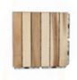 Wood decking tile